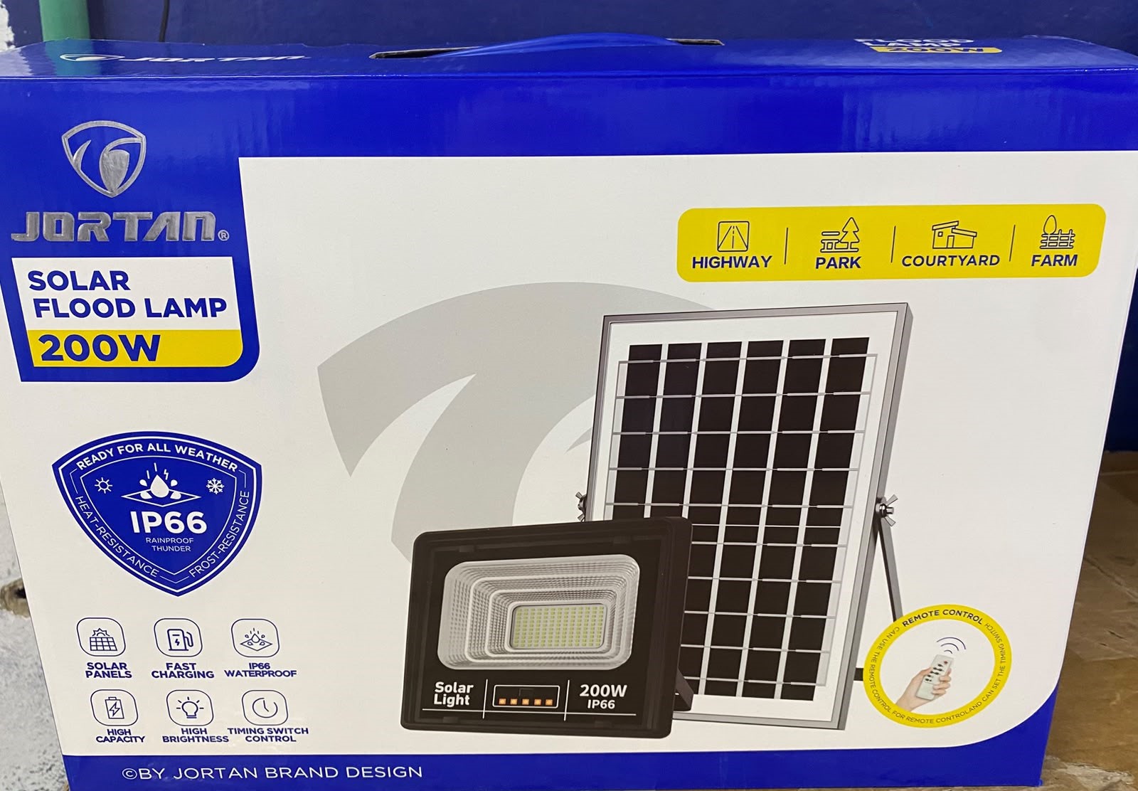 LAMPARA SOLAR LED 200W - Image 3